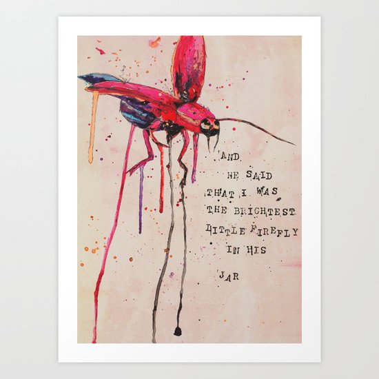 FIREFLY Art Print