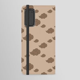 Brown CLouds Android Wallet Case