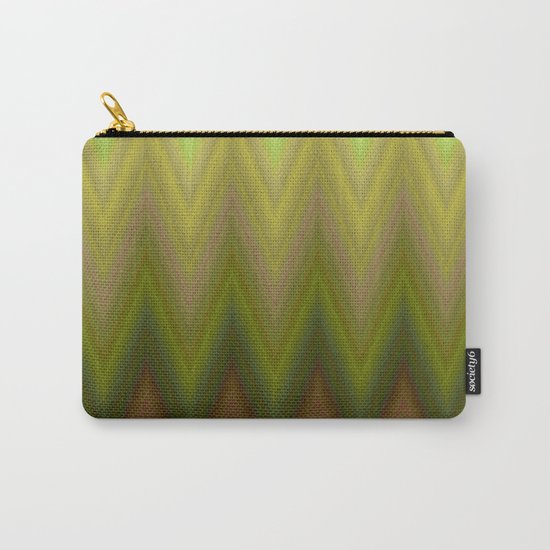 Soil chevron Carry-All Pouch