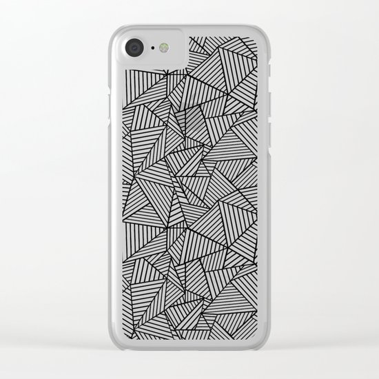Ab 2 Repeat Clear iPhone Case