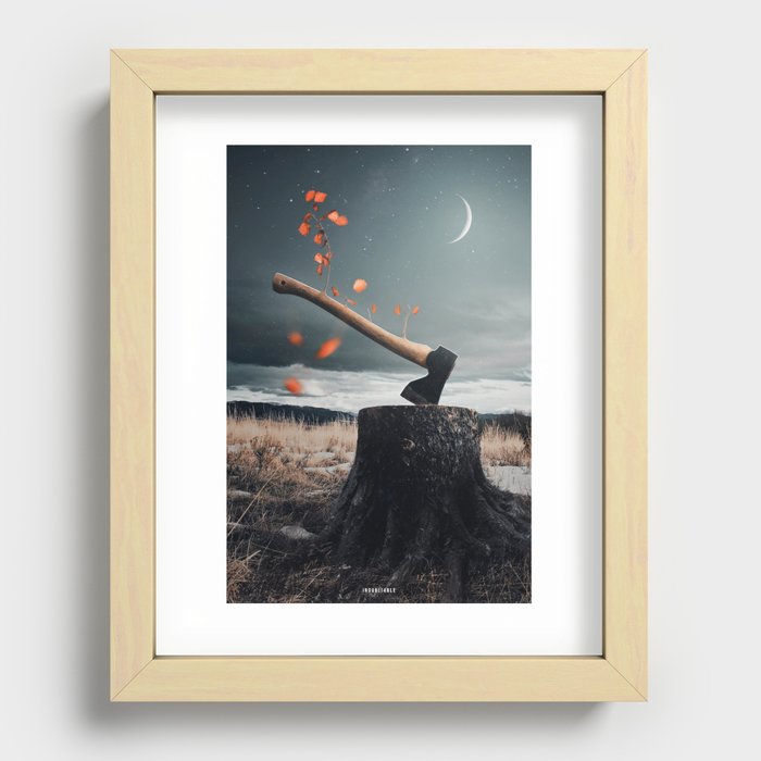 Autumn nights Recessed Framed Print