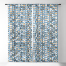Cats, Cats, and More Cats! Sheer Curtain
