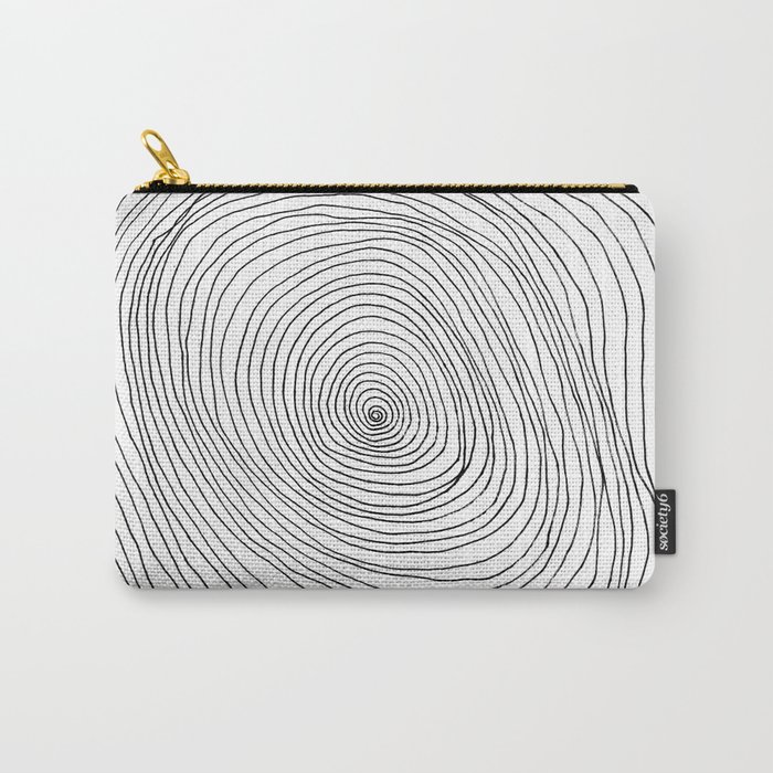 Spiral Rings Carry-All Pouch