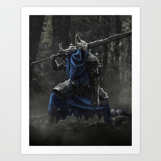 Artorias (Dark Souls fanart) Art Print