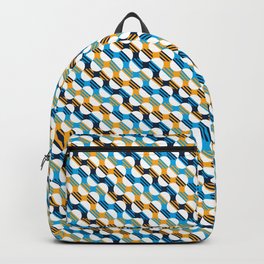 People's Flag of Milwaukee Mod Pattern Backpack | Flag, Mke, Pattern, Vector, Retro, Graphicdesign, City, Popart, Political, Abstract 