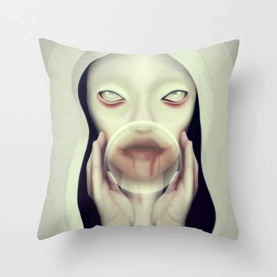 Pestilence Throw Pillow