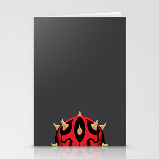 Darth Maul Stationery Cards