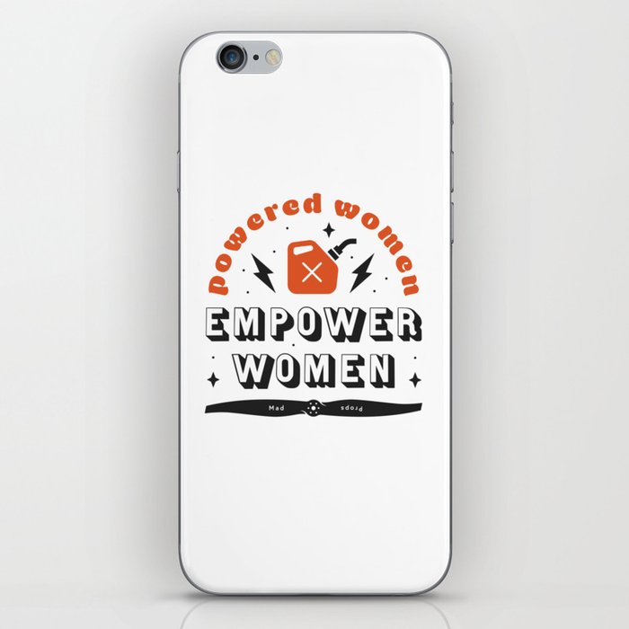Powered Women Empower Women iPhone Skin