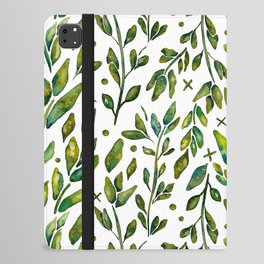 Olive leaves iPad Folio Case