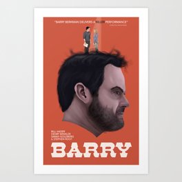 Barry TV series Poster Art Print