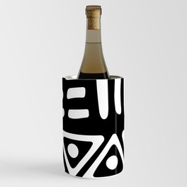 African Shape pattern 3 Wine Chiller