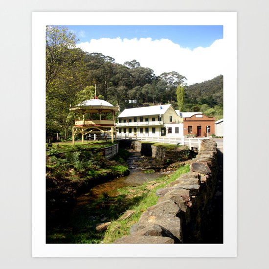 Stringers Creek - Walhalla - Australia Art Print