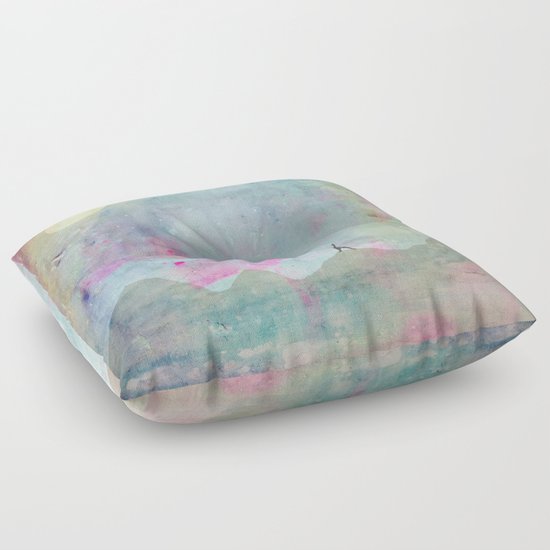 Never Give Up Floor Pillow
