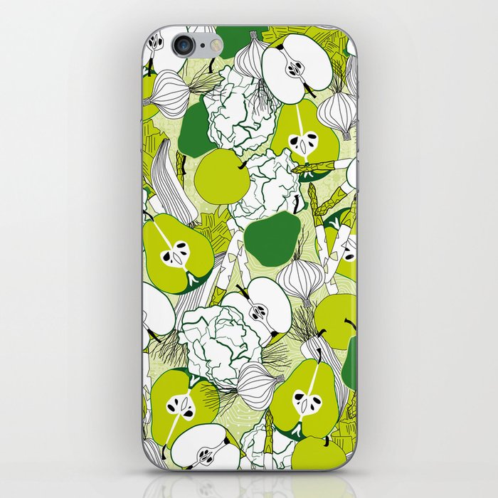 Vegetable pattern iPhone Skin