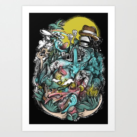 RoadTrip Art Print