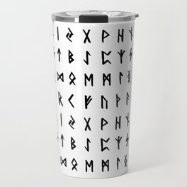 Nordic Runes Travel Mug