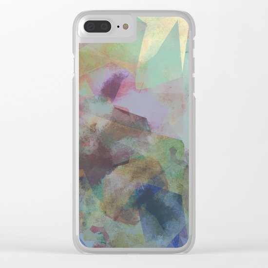 Camouflage XV Clear iPhone Case