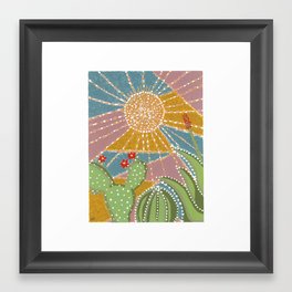 Under The Sun Framed Art Print