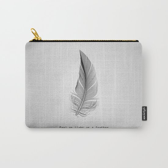 Feel as light as a feather Carry-All Pouch