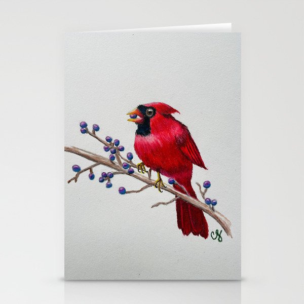 Ruby Winter Stationery Cards