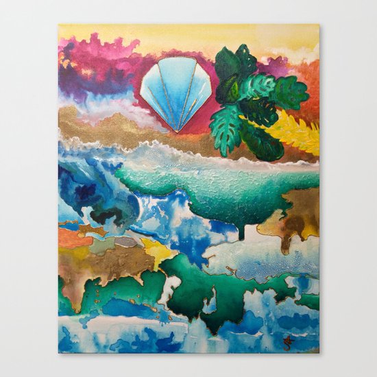 Creations of Light Reflections Canvas Print