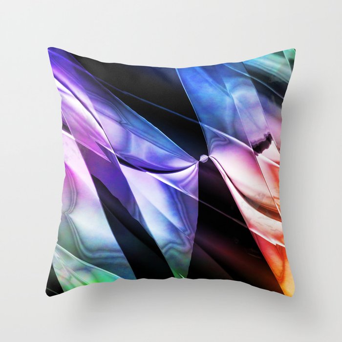 Multicolored abstract 2016 / 014 Throw Pillow