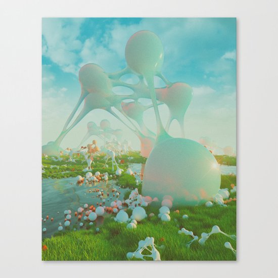 MILKGOO (everyday 010.04.16) Canvas Print