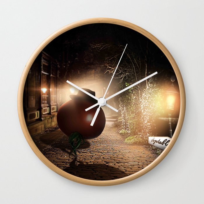 Discarded Food: Tomatoes Wall Clock