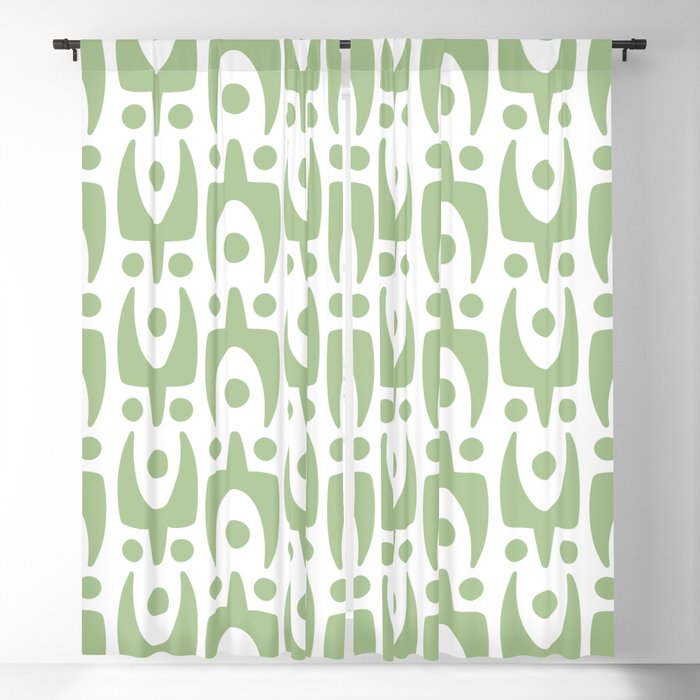 Sage Green Blackout Curtain, Green Modern Curtains