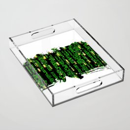 I am the architect of this matrix Acrylic Tray