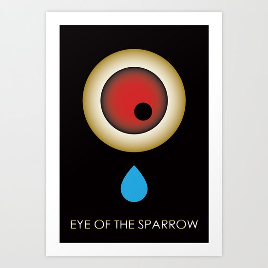 Eye Of The Sparrow Art Print