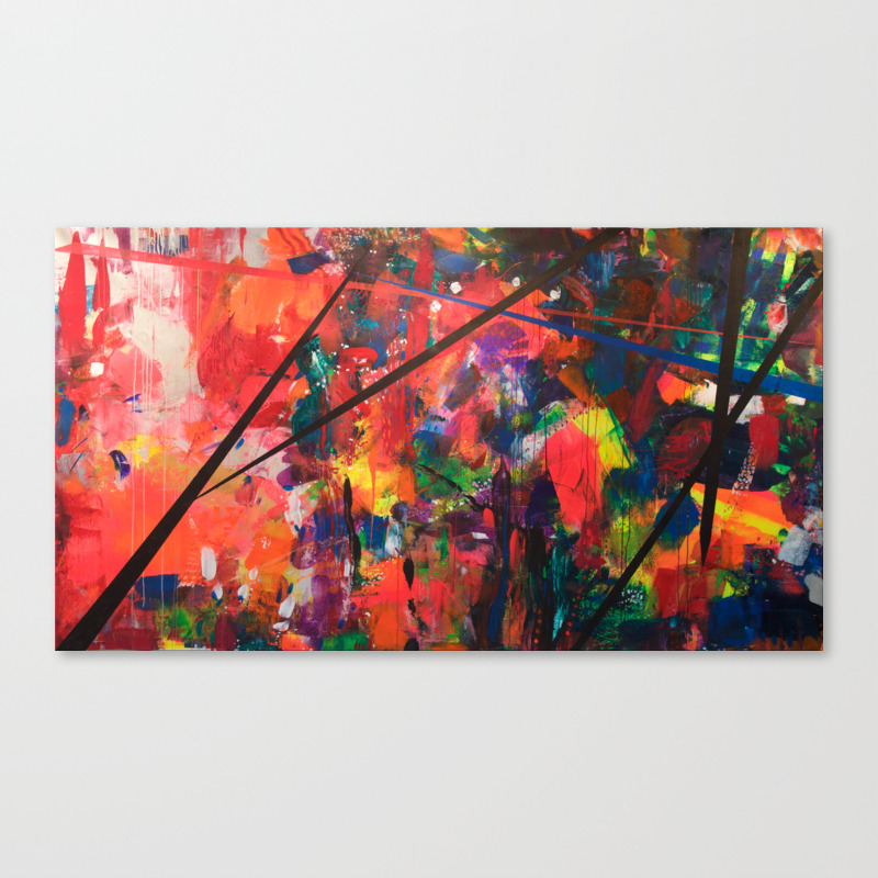 Unified Variety Varied Unity 1 Canvas Print By Artbyarciniega