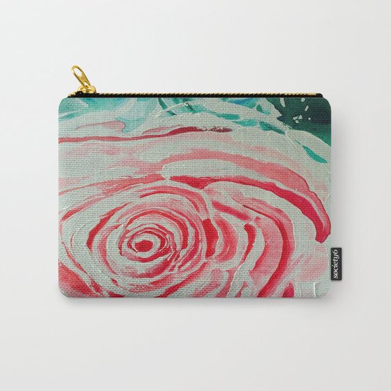 Where the Pink Roses Grow, Summer is Ending and Romantic Fall Nights are Here Carry-All Pouch