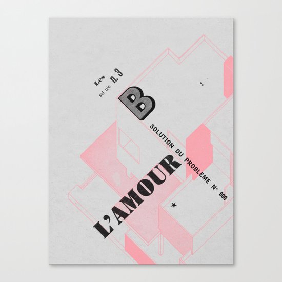 House of Love Canvas Print