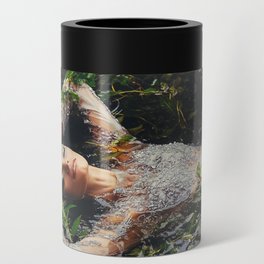 Song of Ophelia singing in the river Denmark; William Shakespeare's Hamlet magical realism female portrait color photograph / photography Can Cooler