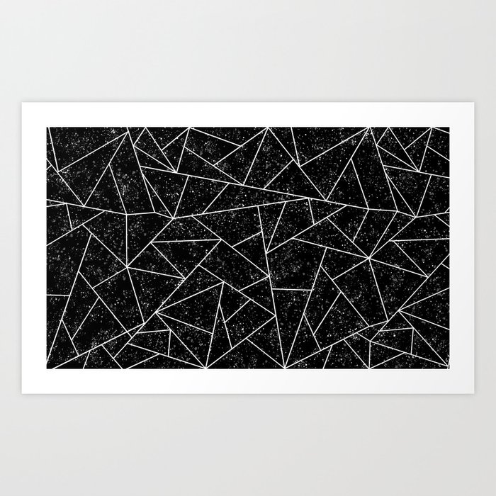 Geometric Space Art Print