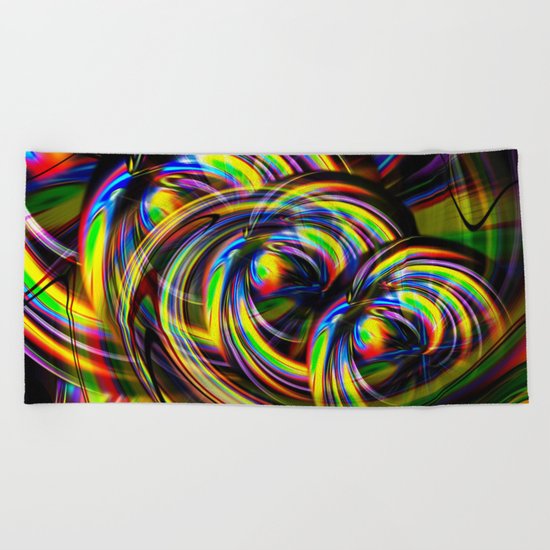 Abstract Perfection 53 Beach Towel