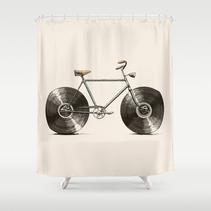 Velophone Shower Curtain