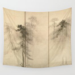 Pine Trees (Shōrin-zu byōbu) Hasegawa Tohaku Wall Tapestry