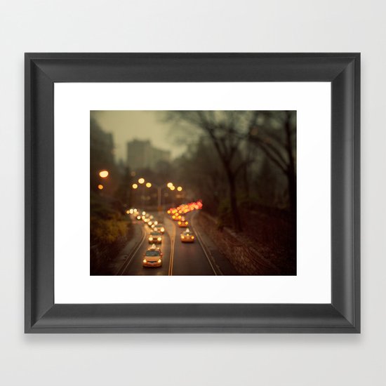 Taxicab Confessions - New York Framed Art Print
