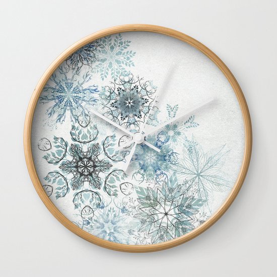 The Forest Drift Wall Clock