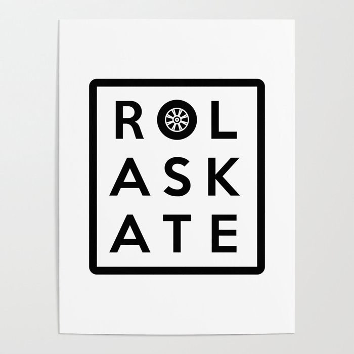 Roller Skate Poster