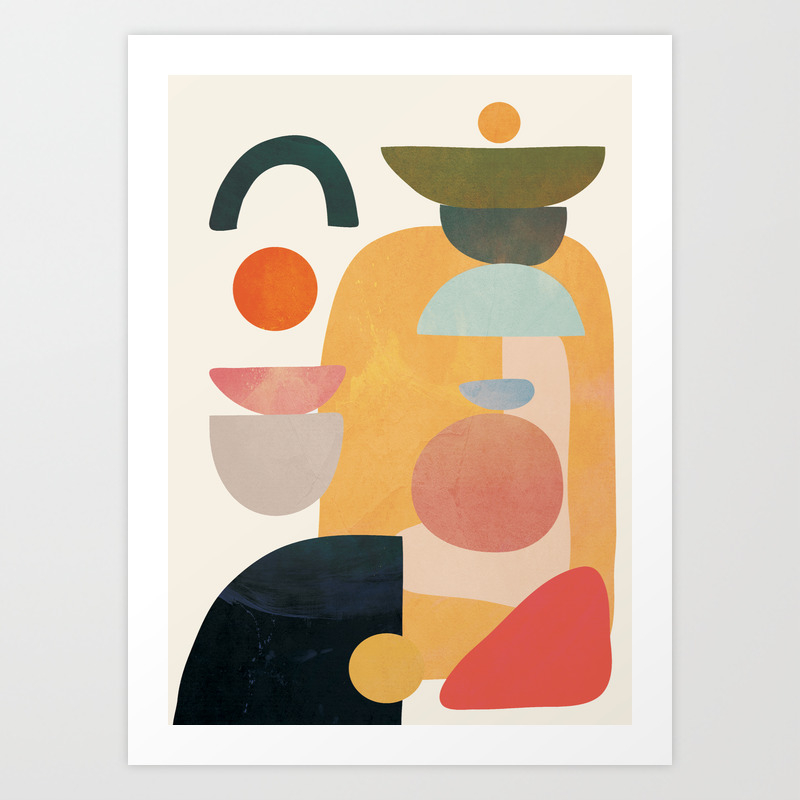 Modern Abstract Art 70 Art Print By Cityart7 Society6