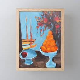 golden girls fruit bowl Framed Mini Art Print