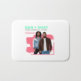 DAN + SHAY THE (ARENA) TOUR 2021 Bath Mat | New, Graphicdesign, Concert, Trend, Viral, 2021, Dan, The, Music, Shay 