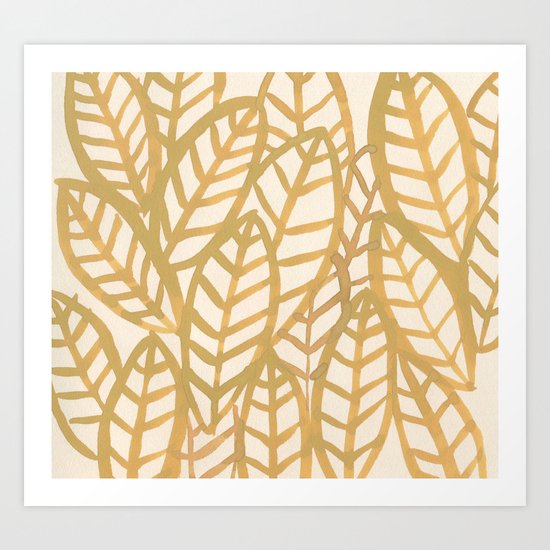 Fronds Art Print