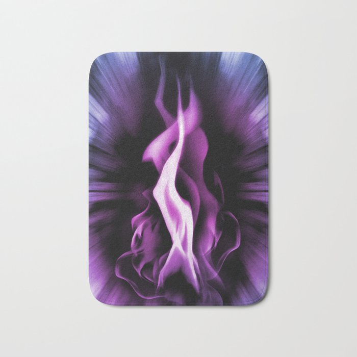The Violet Flame of Saint Germain (Divine Energy & Transformation) Bath Mat