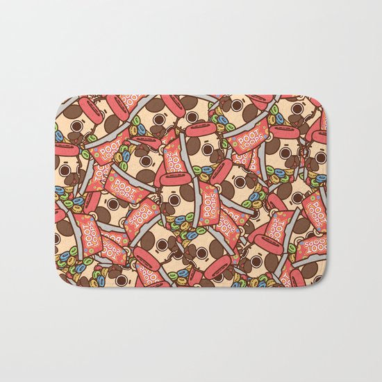 Puglie Poot Loops Bath Mat