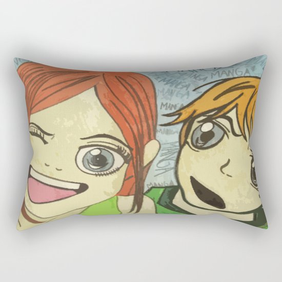 Manga Rectangular Pillow