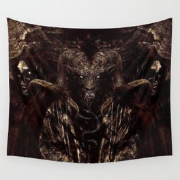 Devil Baphomet Hell Wall Tapestry